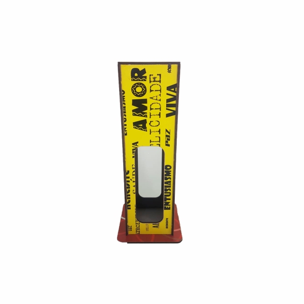 Boteco - Porta Canudos Amarelo 